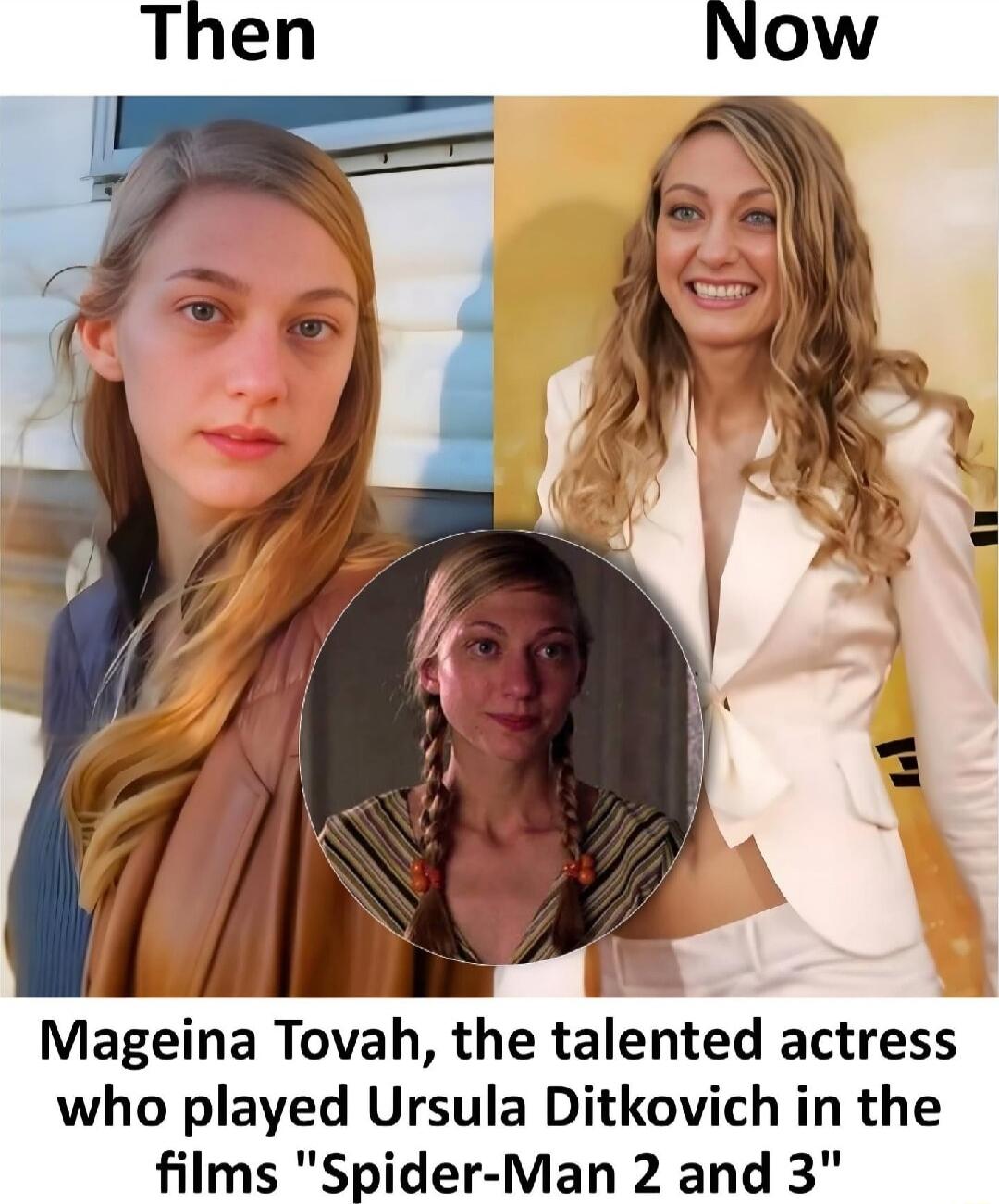 Then Now Mageina Tovah, the talented actress who played Ursula Ditkovich in the films 