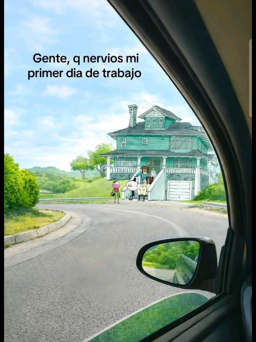 Gente, q nervios mi primer dia de trabajo