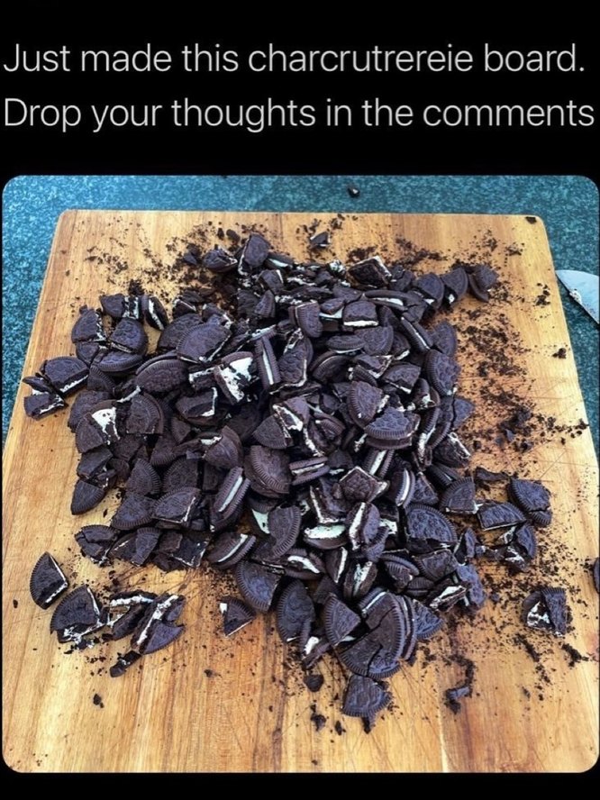 Just made this charcrutreie board. Drop your thoughts in the comments