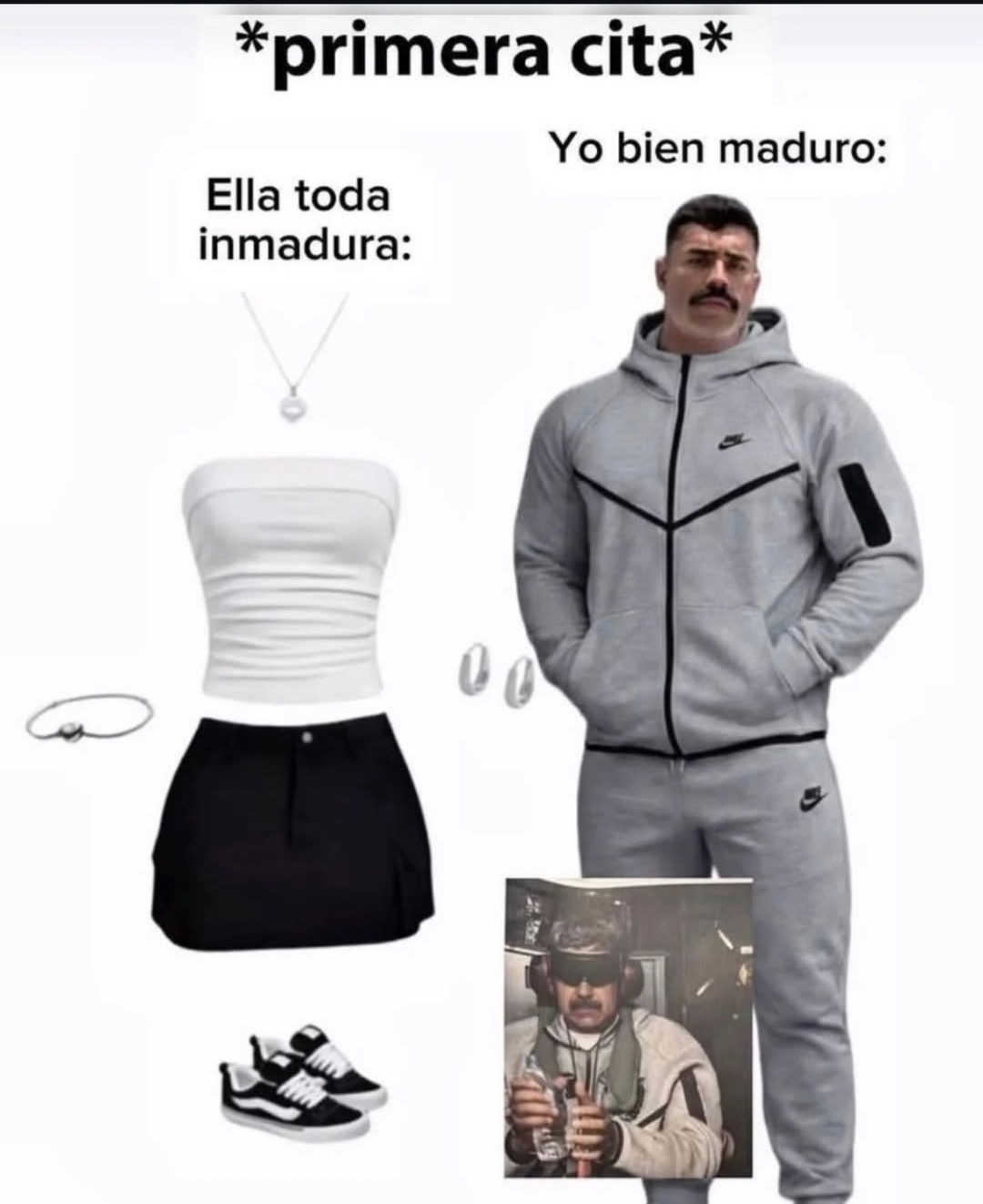 *primera cita* Ella toda inmadura: Yo bien maduro: