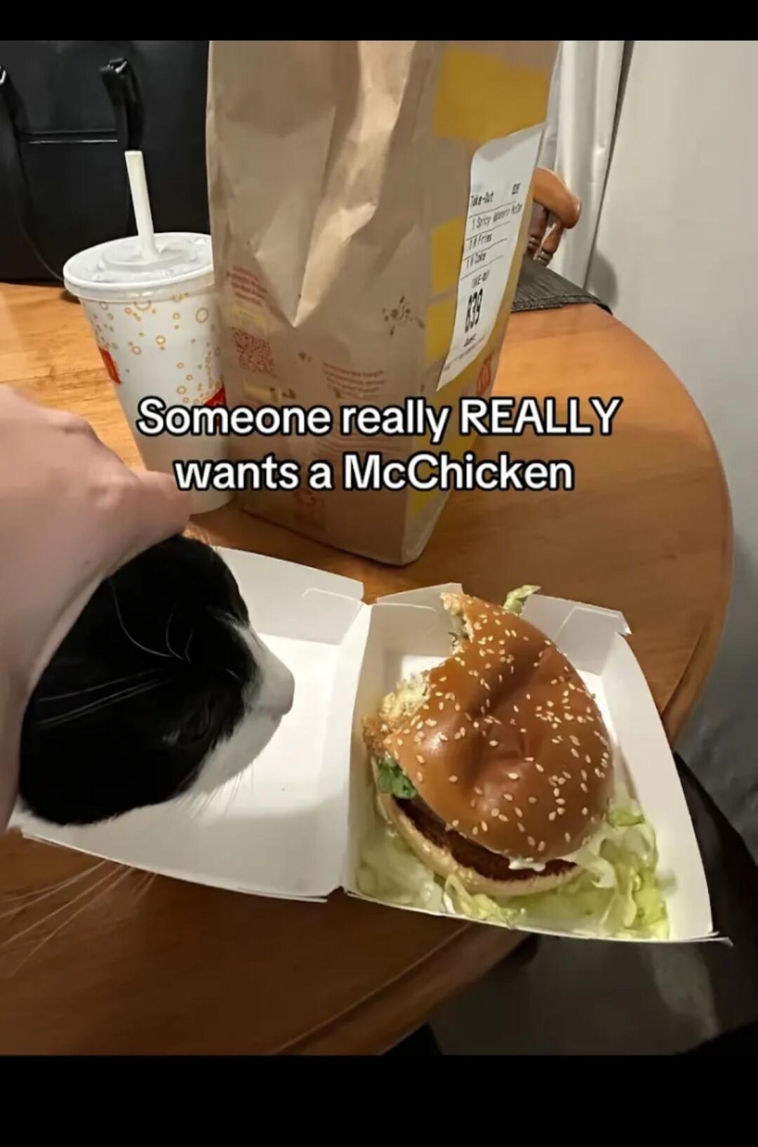 Someone really REALLY wants a McChicken