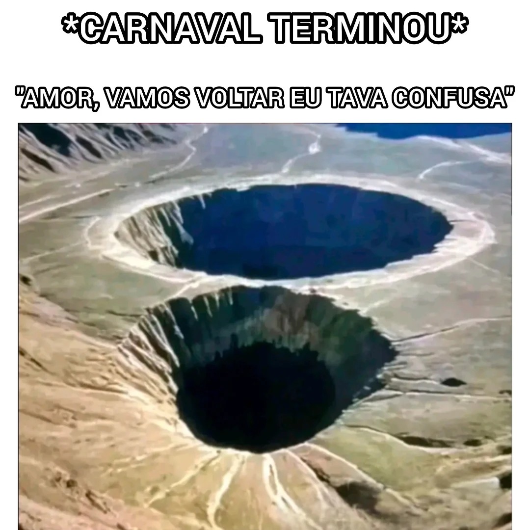 *CARNAVAL TERMINOU*
