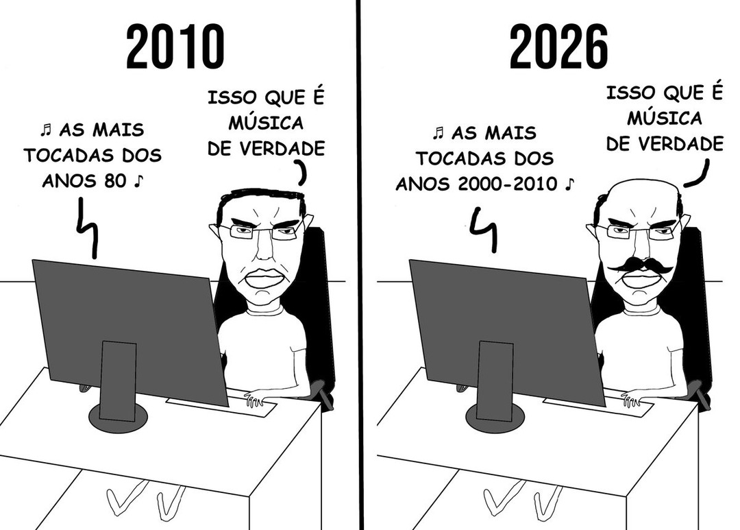 2010
as mais tocadas dos anos 80
isso que é música de verdade

2026
as mais tocadas dos anos 2000-2010
isso que é música de verdade