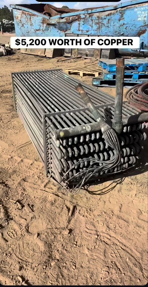 $5,200 WORTH OF COPPER