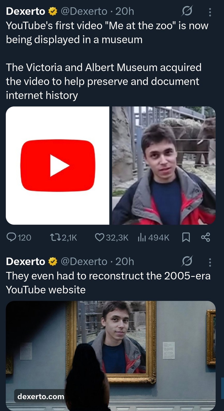 YouTube's first video 