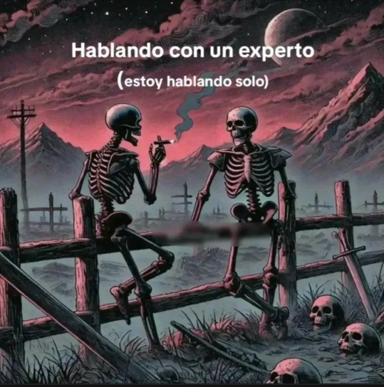 Hablando con un experto (estoy hablando solo)