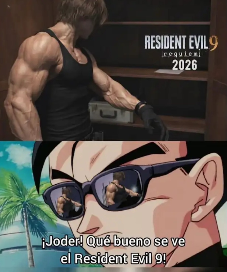 RESIDENT EVIL 9
requiem 2026
¡Joder! Qué bueno se ve el Resident Evil 9!
