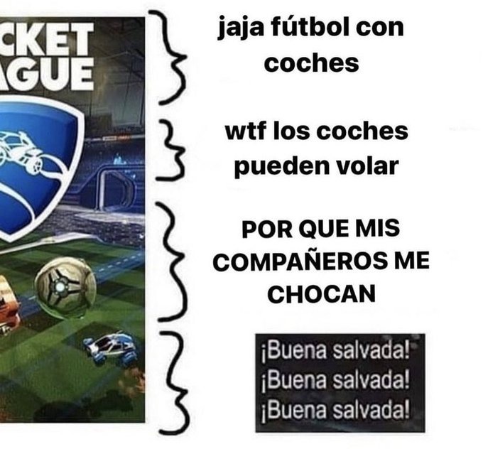 jaja fútbol con coches
wtf los coches pueden volar
POR QUE MIS COMPAÑEROS ME CHOCAN
¡Buena salvada!
¡Buena salvada!
¡Buena salvada!
