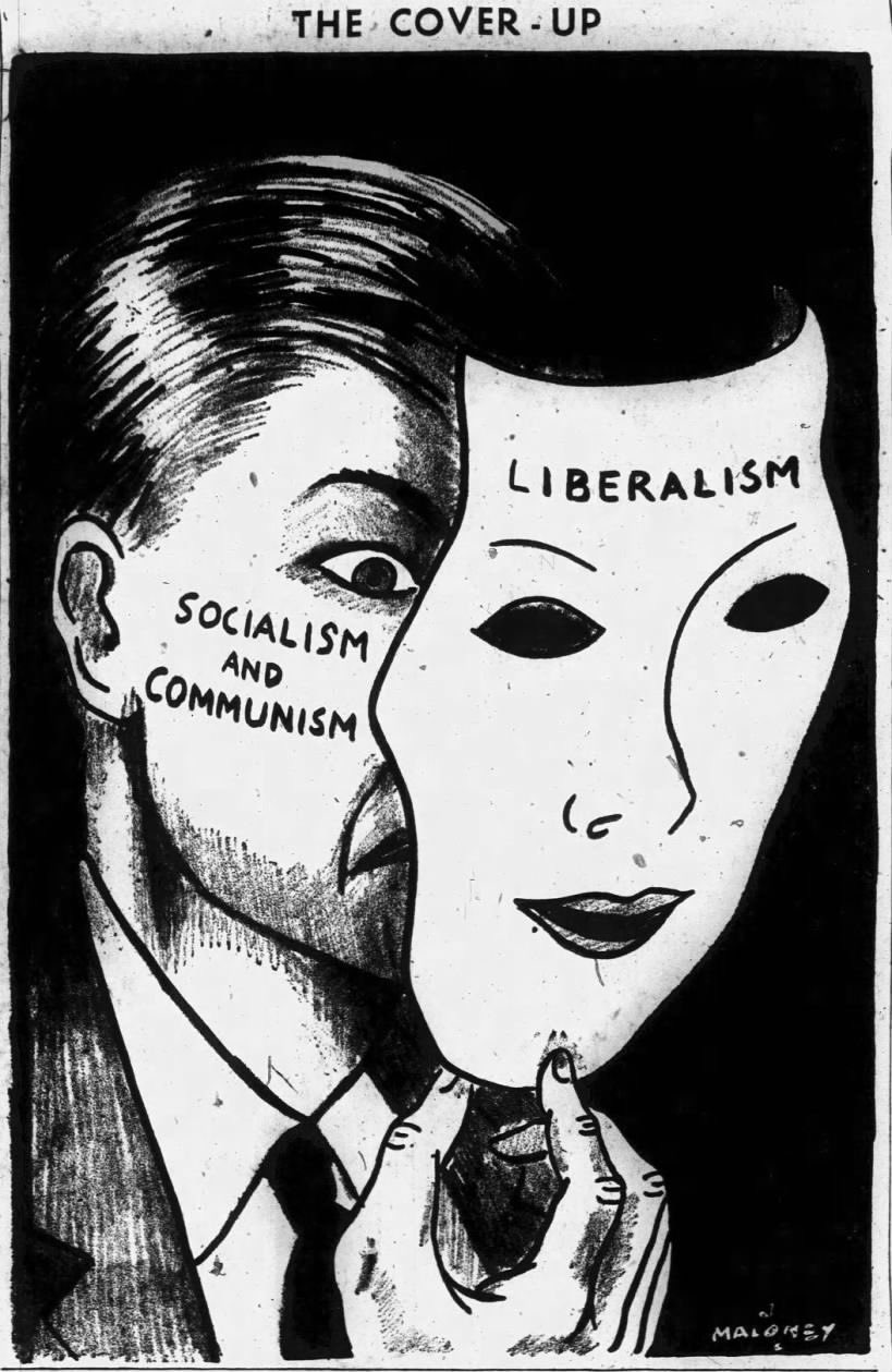 THE COVER-UP
SOCIALISM AND COMMUNISM
LIBERALISM