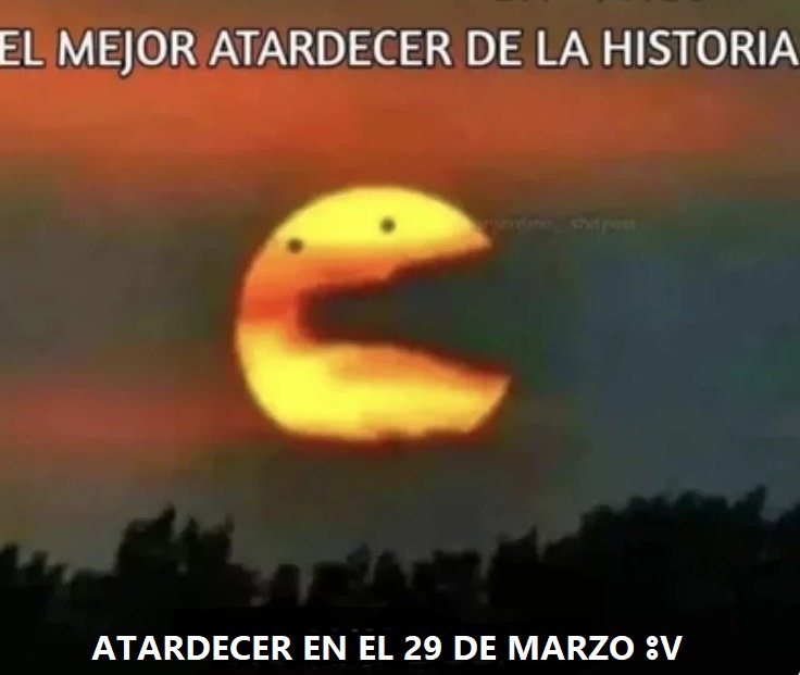 EL MEJOR ATARDECER DE LA HISTORIA ATARDECER EN EL 29 DE MARZO :V