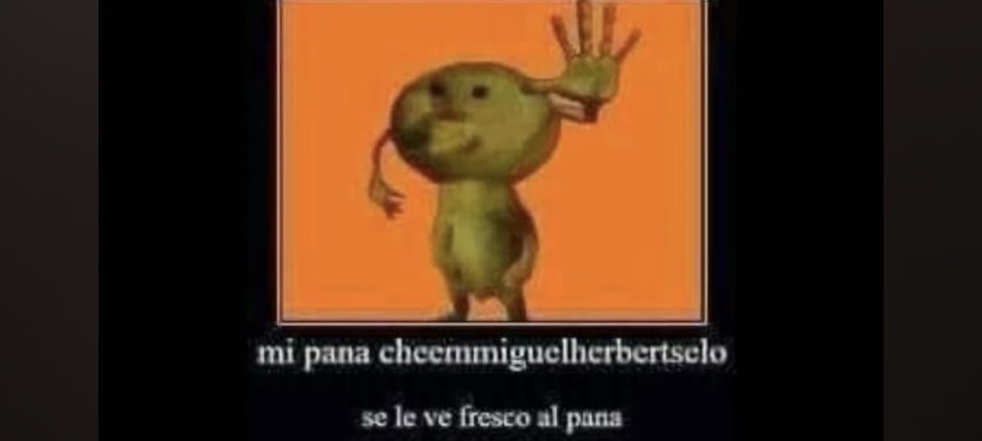 mi pana cheemmiguelcherbersclo se le ve freso al pana