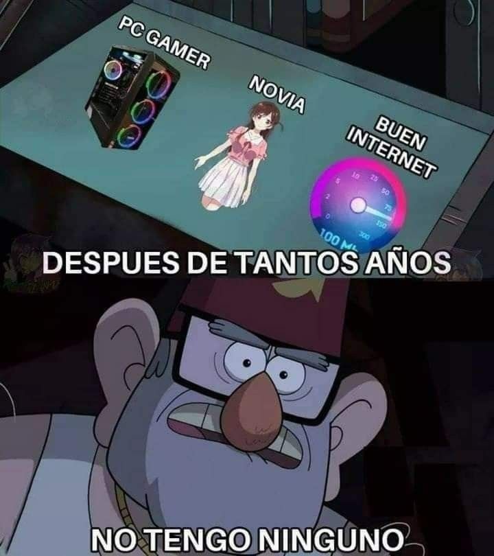 PC GAMER  NOVIA  BUEN INTERNET  DESPUES DE TANTOS AÑOS  NO TENGO NINGUNO