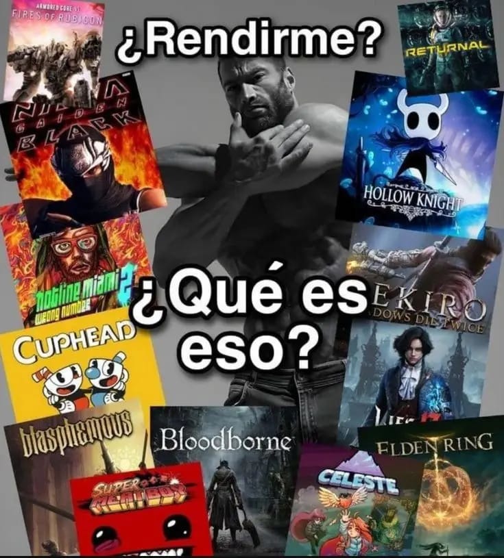 ¿Rendirme? ¿Qué es eso?