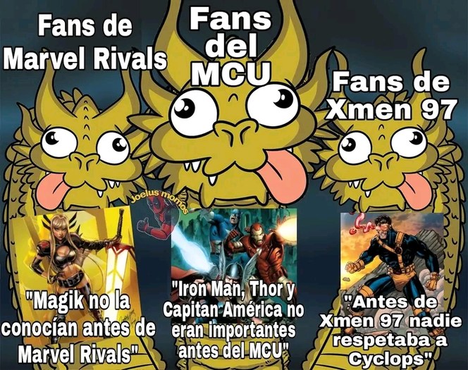 Fans de Marvel Rivals
Fans del MCU
Fans de Xmen 97

