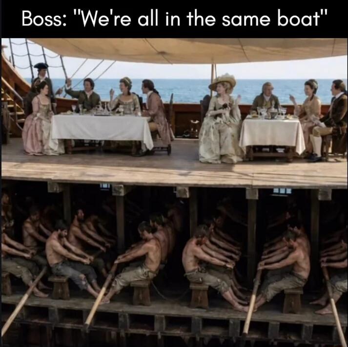Boss: 'We're all in the same boat'