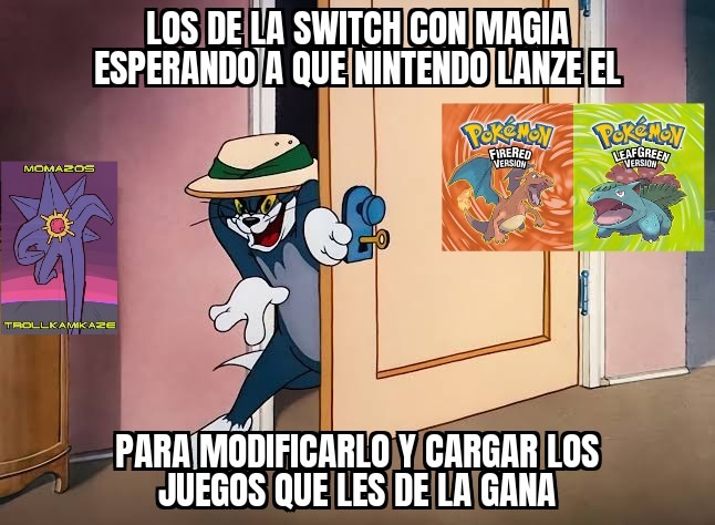 LOS DE LA SWITCH CON MAGIA ESPERANDO A QUE NINTENDO LANZE EL PAR A MODIFICARLO Y CARGAR LOS JUEGOS QUE LES DE LA GANA