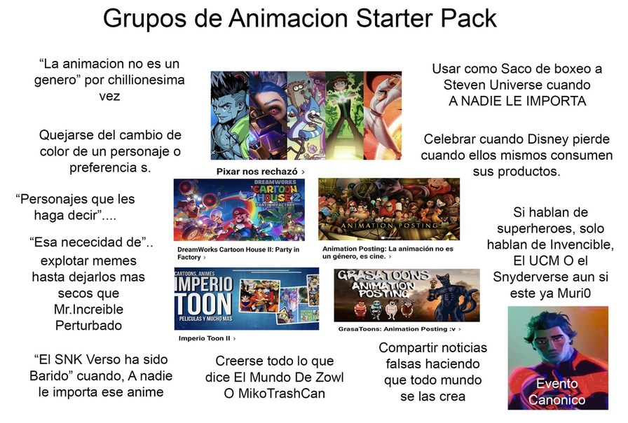 Grupos de Animacion Starter Pack

