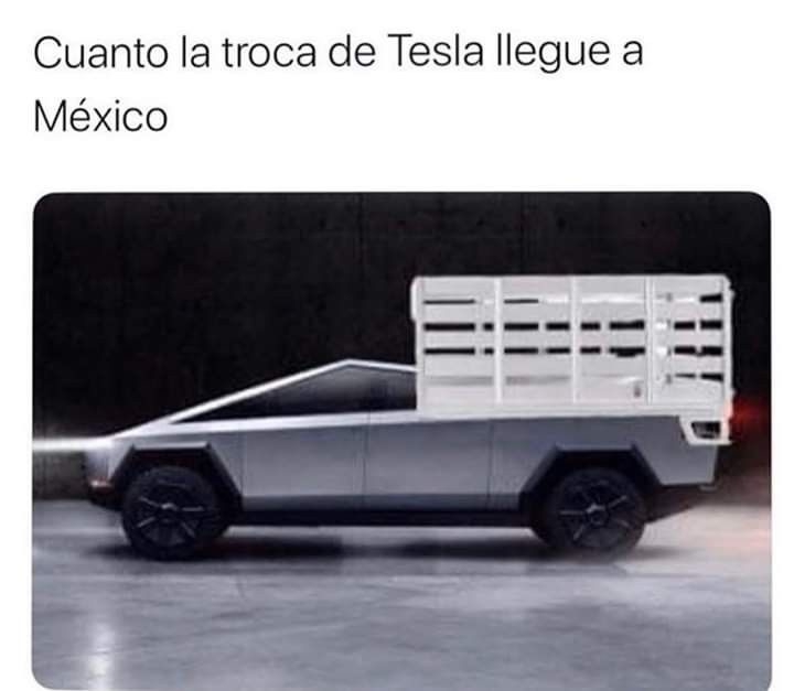 Cuanto la troca de Tesla llegue a México
