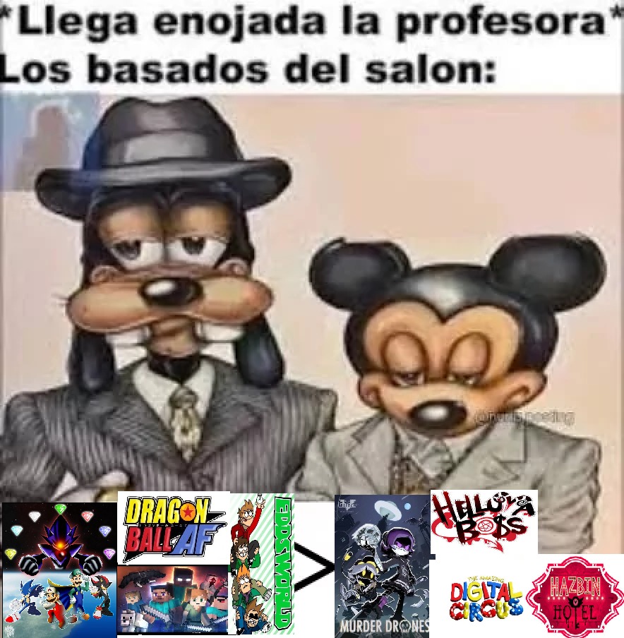 *Llega enojada la profesora* Los basados del salon: