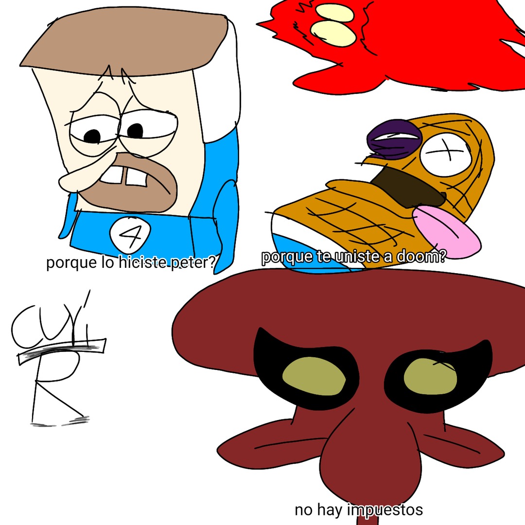 porque lo hiciste pete? porque te uniste a doom? no hay impuestos