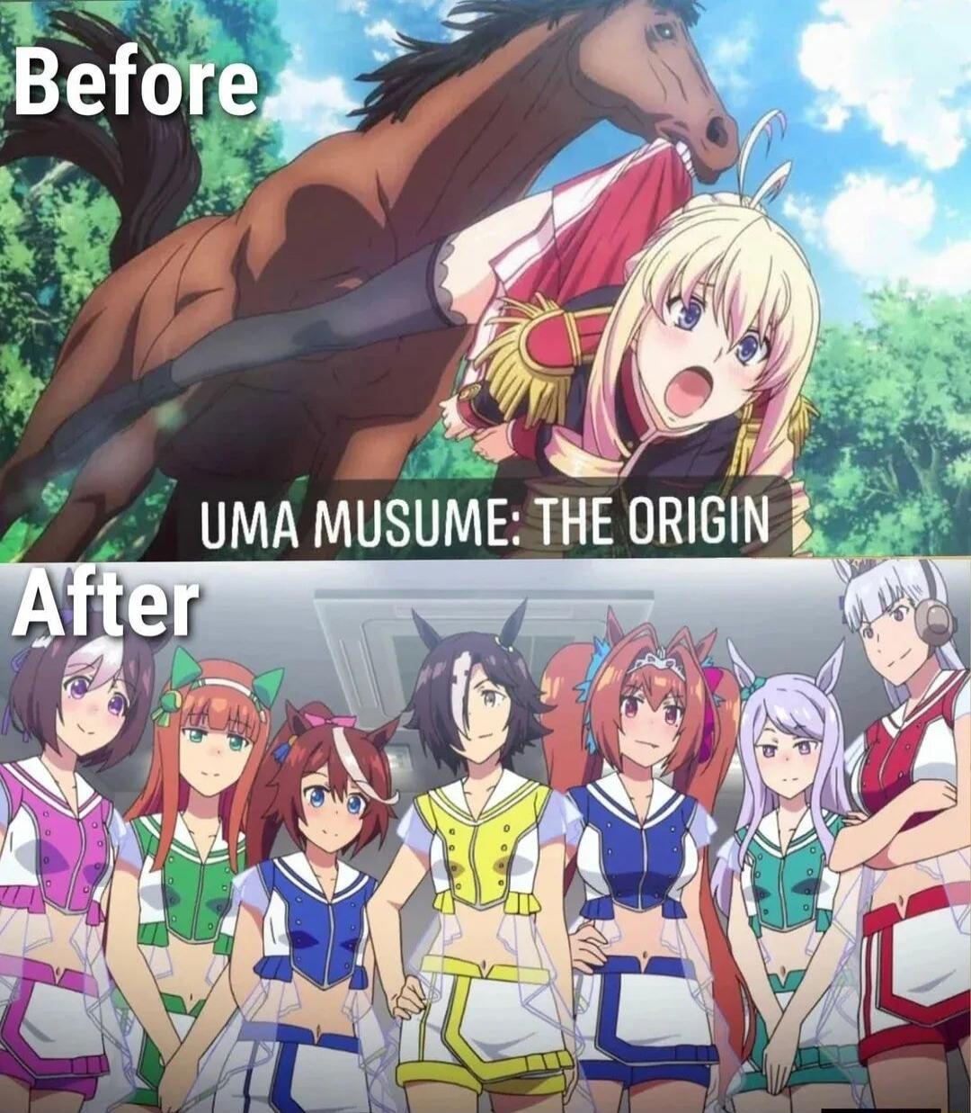 Before UMA MUSUME: THE ORIGIN After