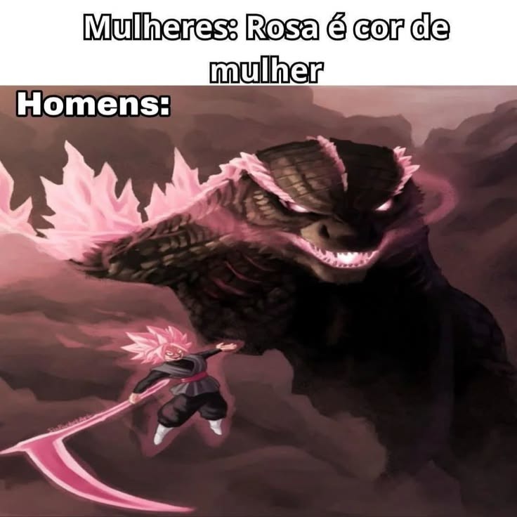 Mulheres: Rosa é cor de mulher
Homens: