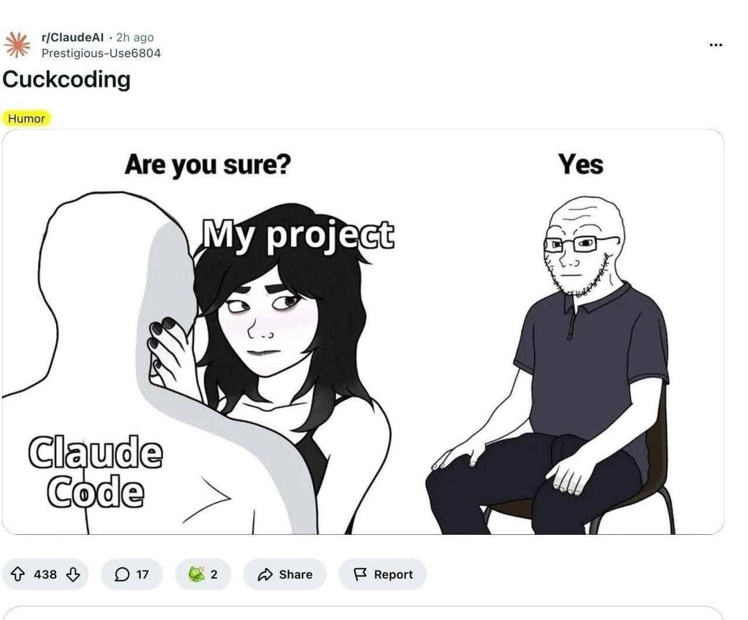 Are you sure? Yes My project Claude Code Cuckoding