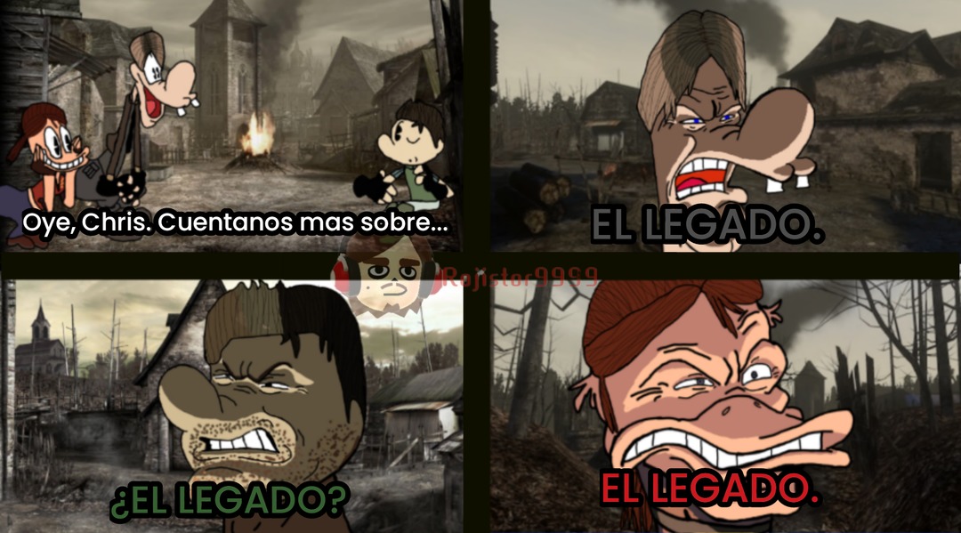 Oye, Chris. Cuentanos mas sobre... EL LEGADO. EL LEGADO? EL LEGADO.