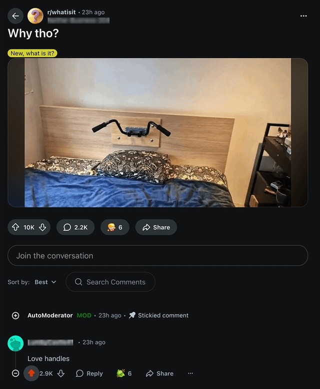 Why tho?
New, what is it?