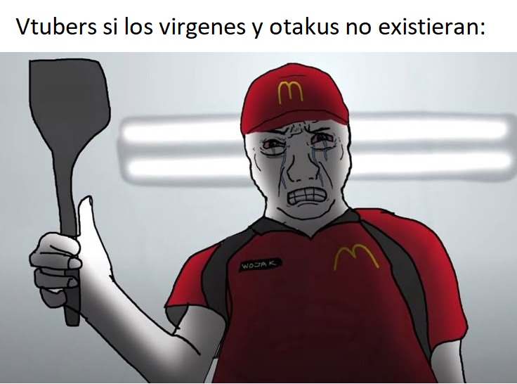 Vtubers si los virgenes y otakus no existieran:
