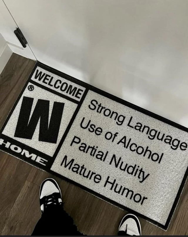 WELCOME
Strong Language
Use of Alcohol
Partial Nudity
Mature Humor