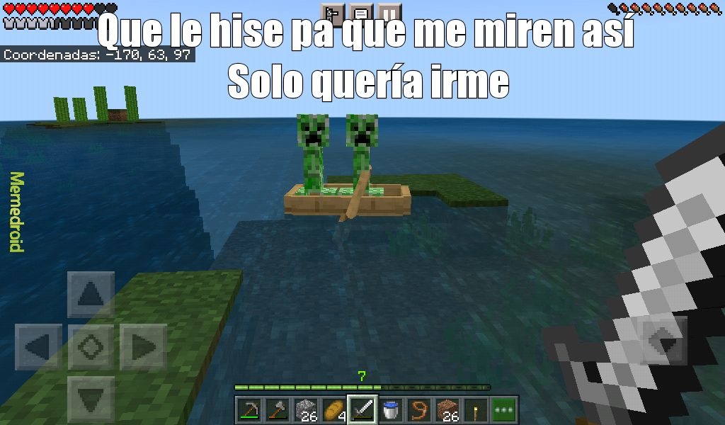 Que le hice pa que me miren así Solo quería irme