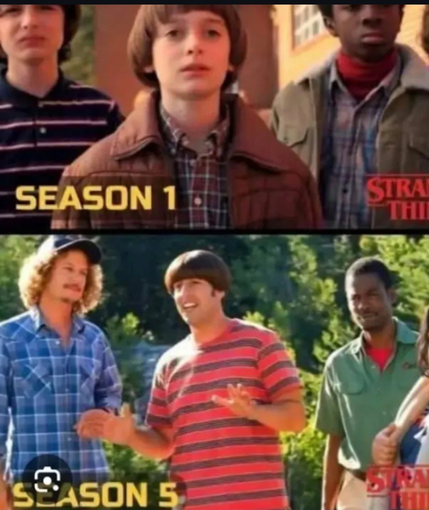 TEMPORADA 1
TEMPORADA 5
STRANGER THINGS