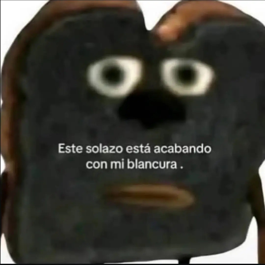 Este solazo está acabando con mi blancura.