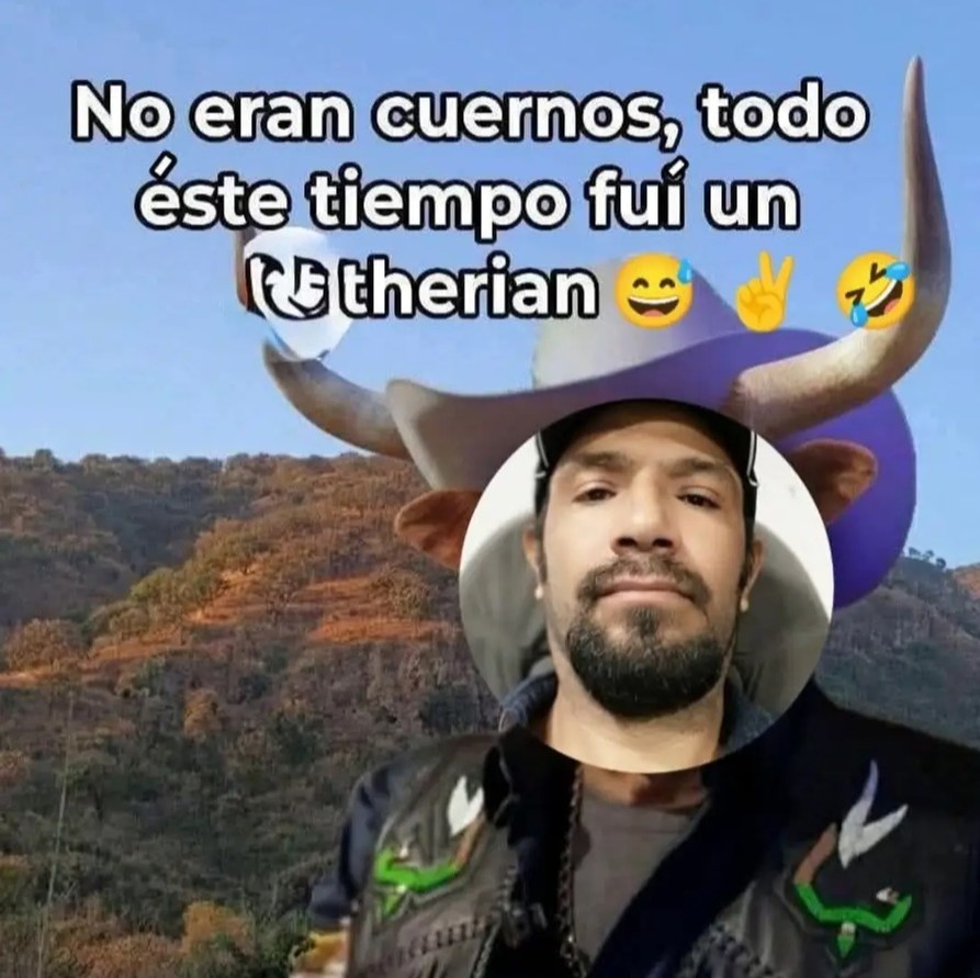 No eran cuernos, todo éste tiempo fui un Therian 😄👇😂