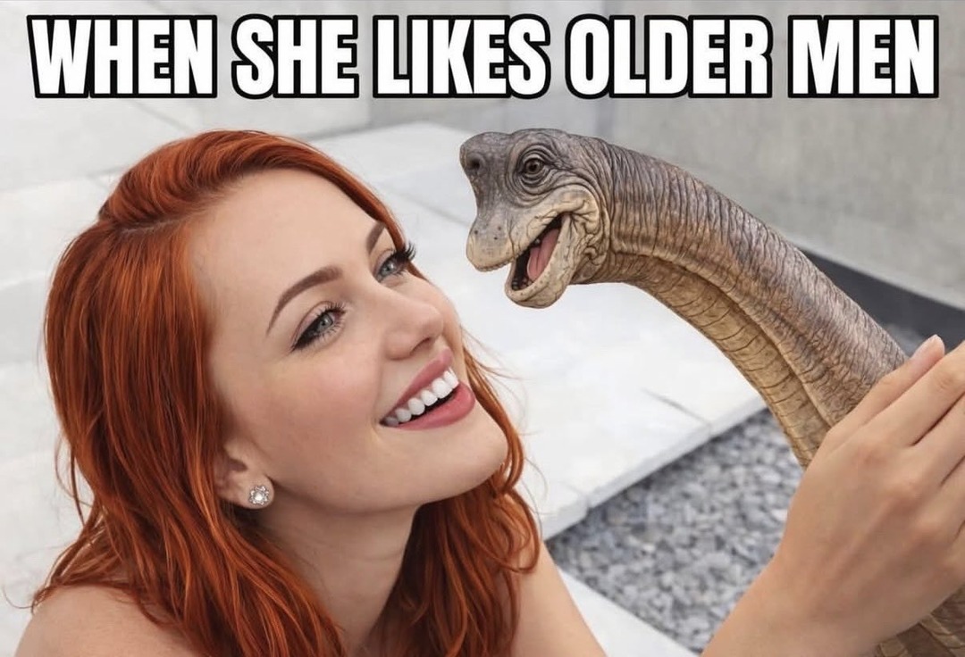 WHEN SHE LIKES OLDER MEN