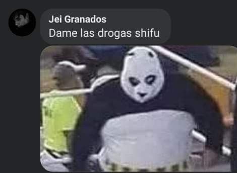 Jei Granados Dame las drogas shifu