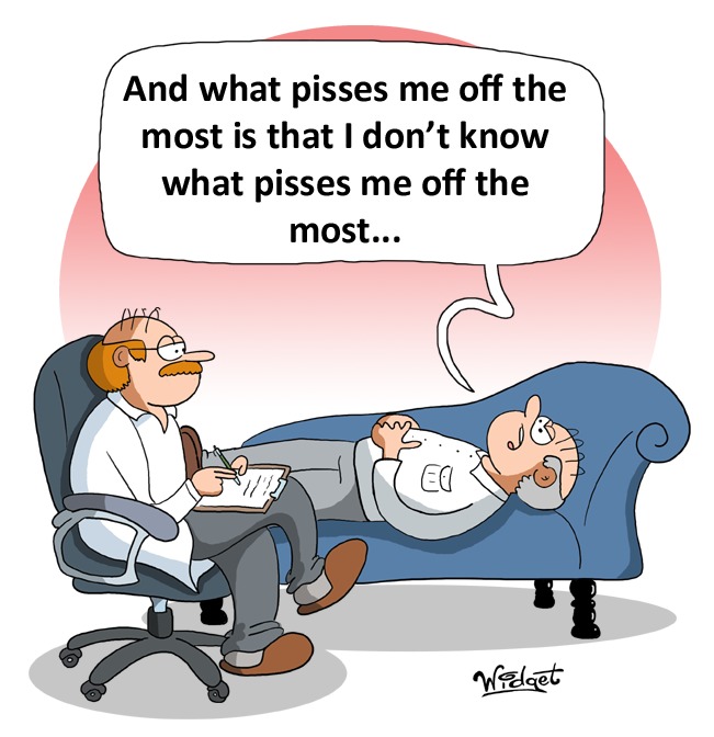 And what pisses me off the most is that I don’t know what pisses me off the most...