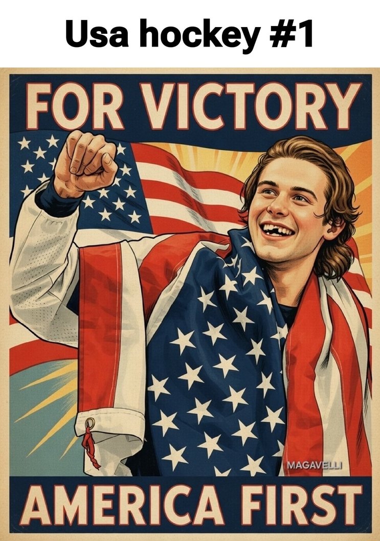 USA hockey #1
FOR VICTORY
AMERICA FIRST