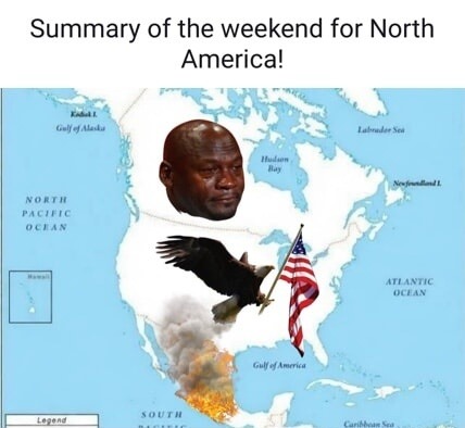 Summary of the weekend for North America!