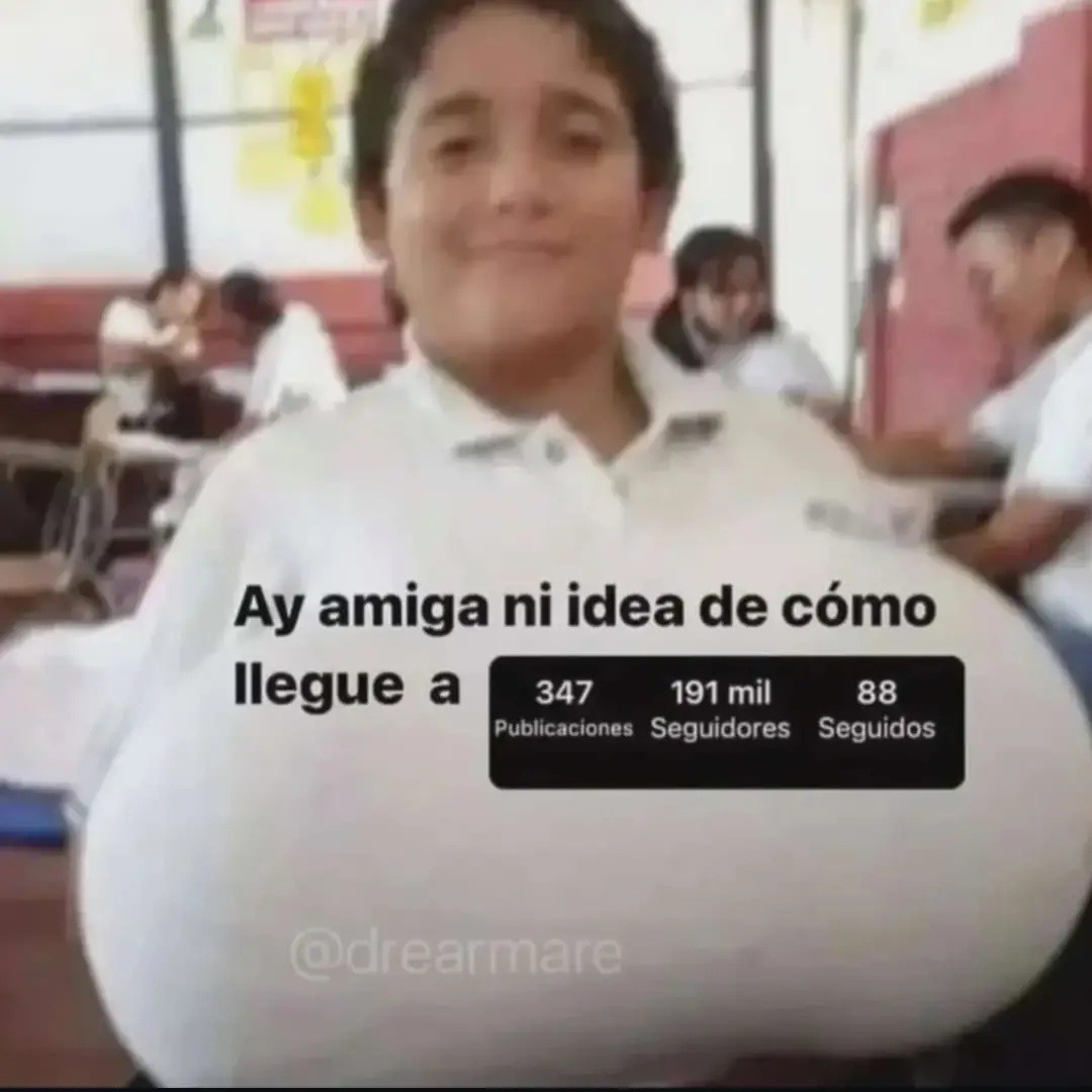 Ay amiga ni idea de cómo llegue a