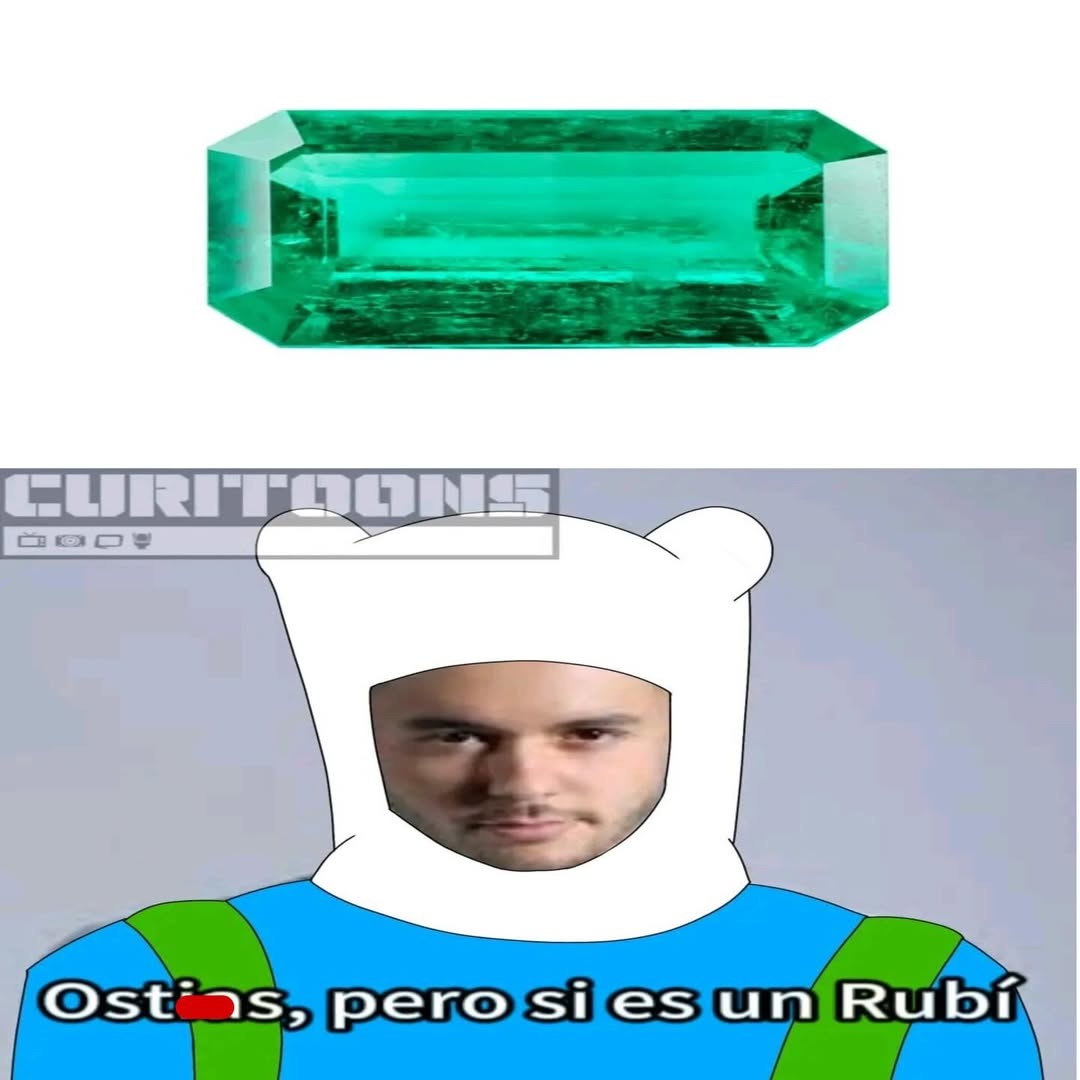 Ostias, pero si es un Rubí