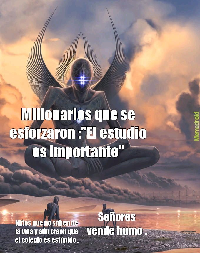 Millonarios que se esforzaron : 'El estudio es importante' Niños que no saben de la vida y aún creen que el colegio es estúpido. Señores vende humo.