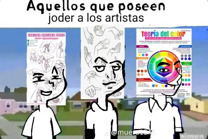 Aquellos que poseen joder a los artistas