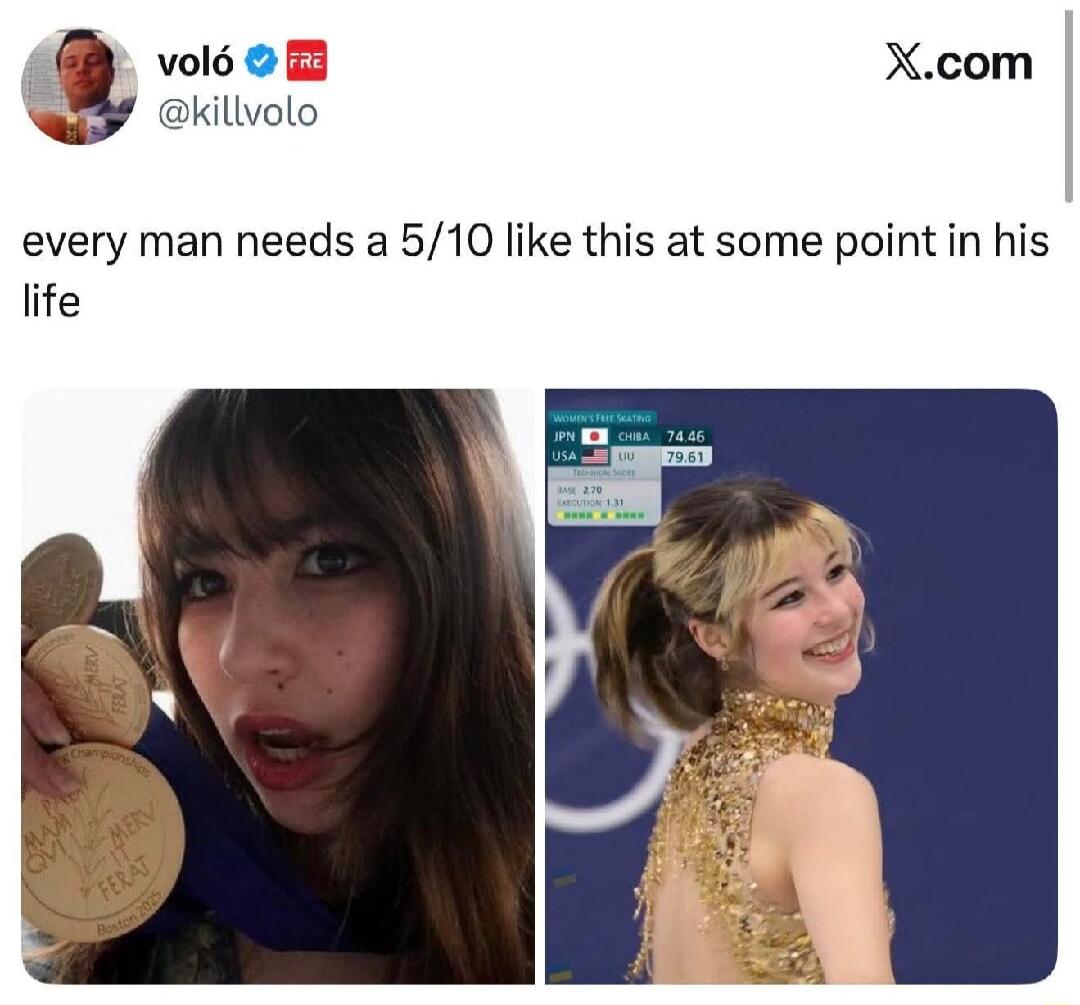 every man needs a 5/10 like this at some point in his life