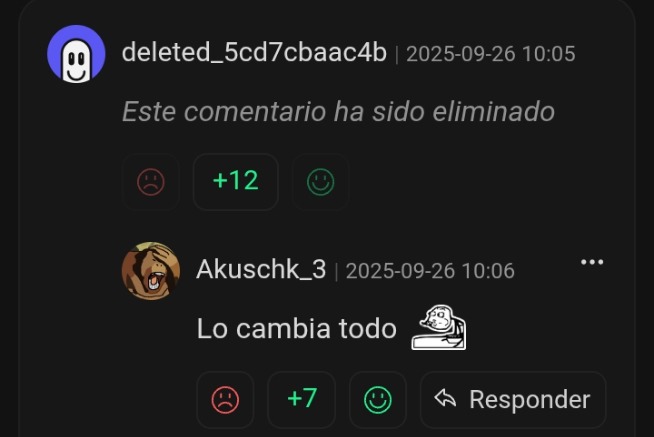 Este comentario ha sido eliminado
Lo cambia todo