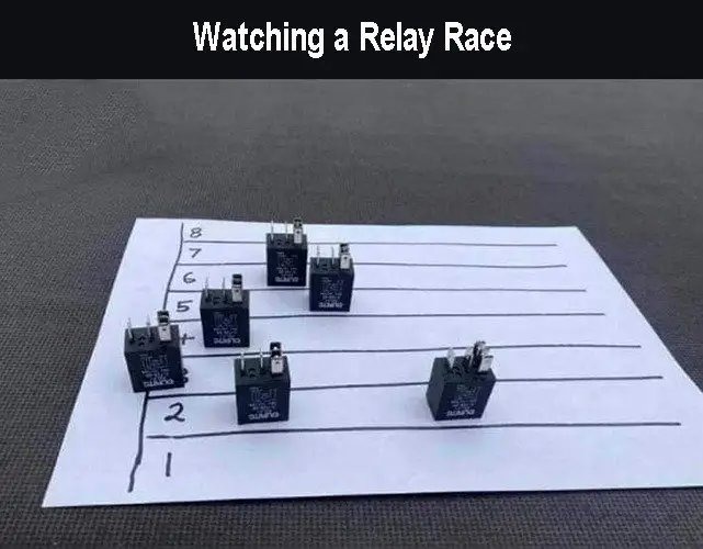 Watching a Relay Race
8
7
6
5
4
3
2
1