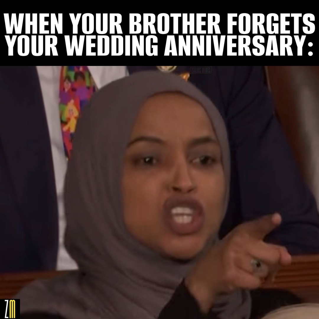 WHEN YOUR BROTHER FORGETS YOUR WEDDING ANNIVERSARY: