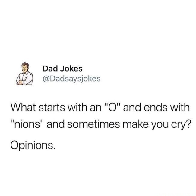 What starts with an 'O' and ends with 