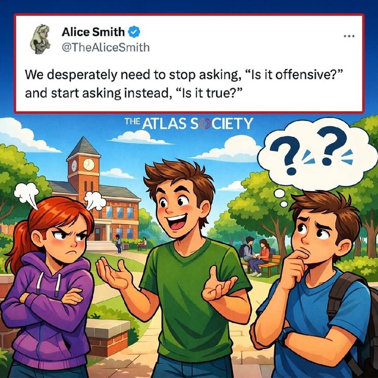 We desperately need to stop asking, “Is it offensive?” and start asking instead, “Is it true?”